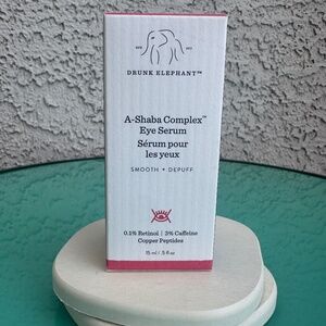 Drunk Elephant A-Shaba Complex Eye Serum with Caffeine & Copper Peptides 0.5 oz